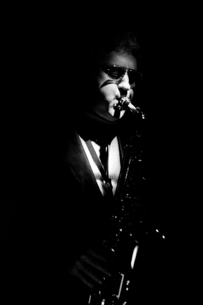 Detail of Lee Konitz by Brian O'Connor