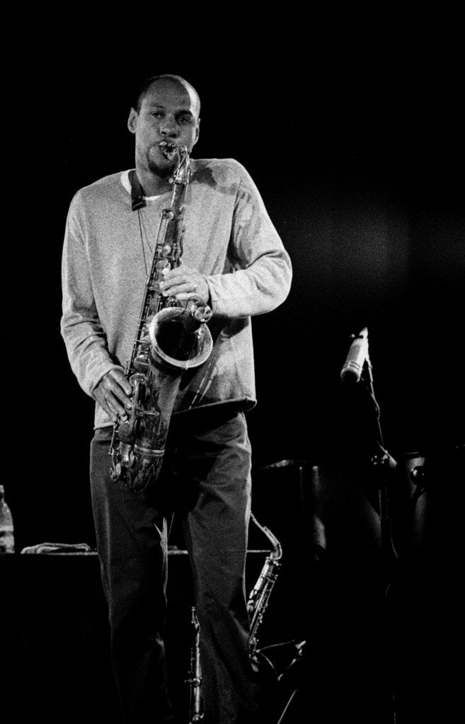 Detail of Joshua Redman by Brian O'Connor