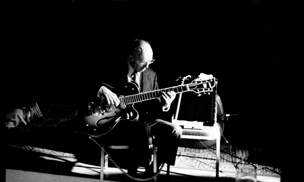 Detail of George Van Eps by Brian O'Connor