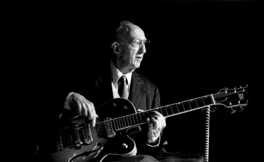 Detail of George Van Eps by Brian O'Connor