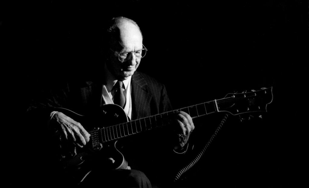 Detail of George Van Eps by Brian O'Connor