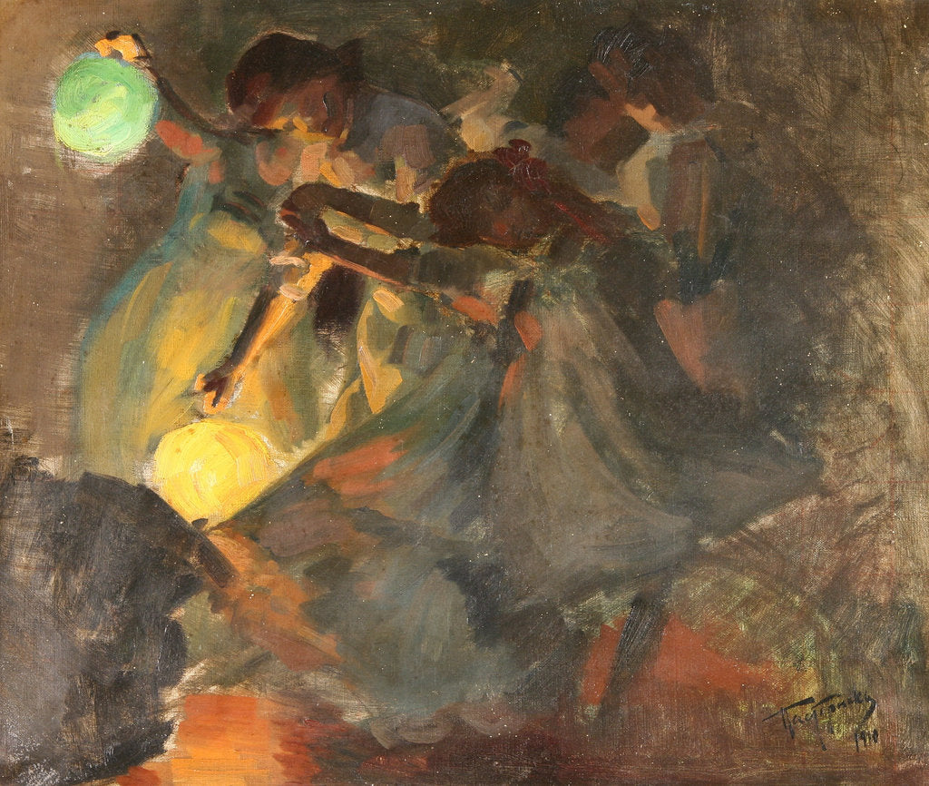 Detail of Night Dance by Anonymous