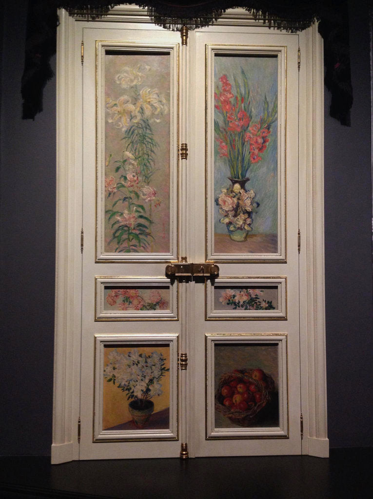 Detail of French Door, Paul Durand-Ruels Grand salon at Rue de Rome, 1883 by Anonymous