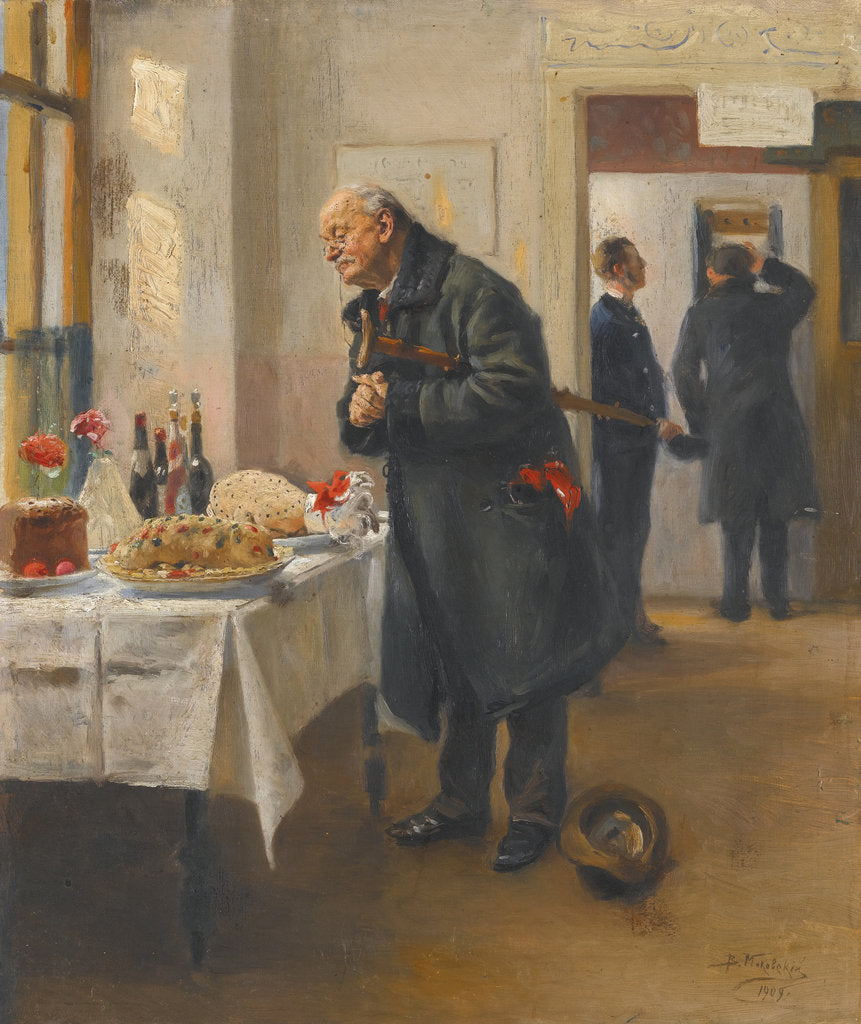 Detail of Gastronomer, 1909 by Anonymous