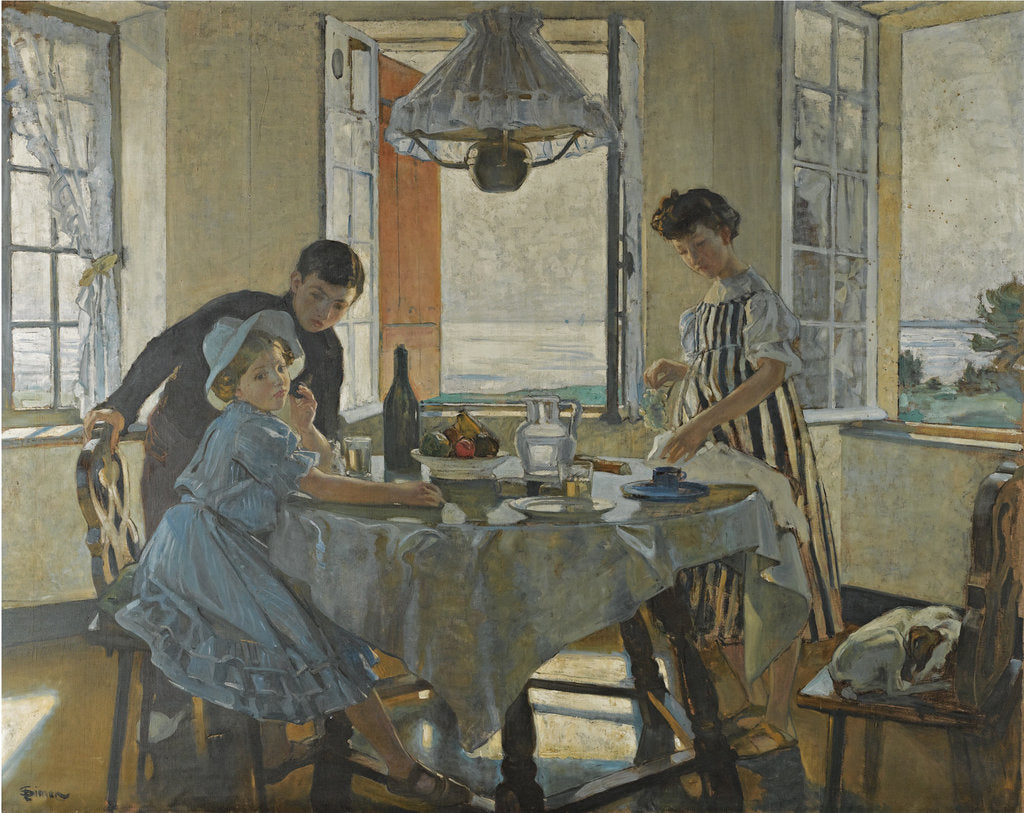 Detail of Breakfast by Anonymous