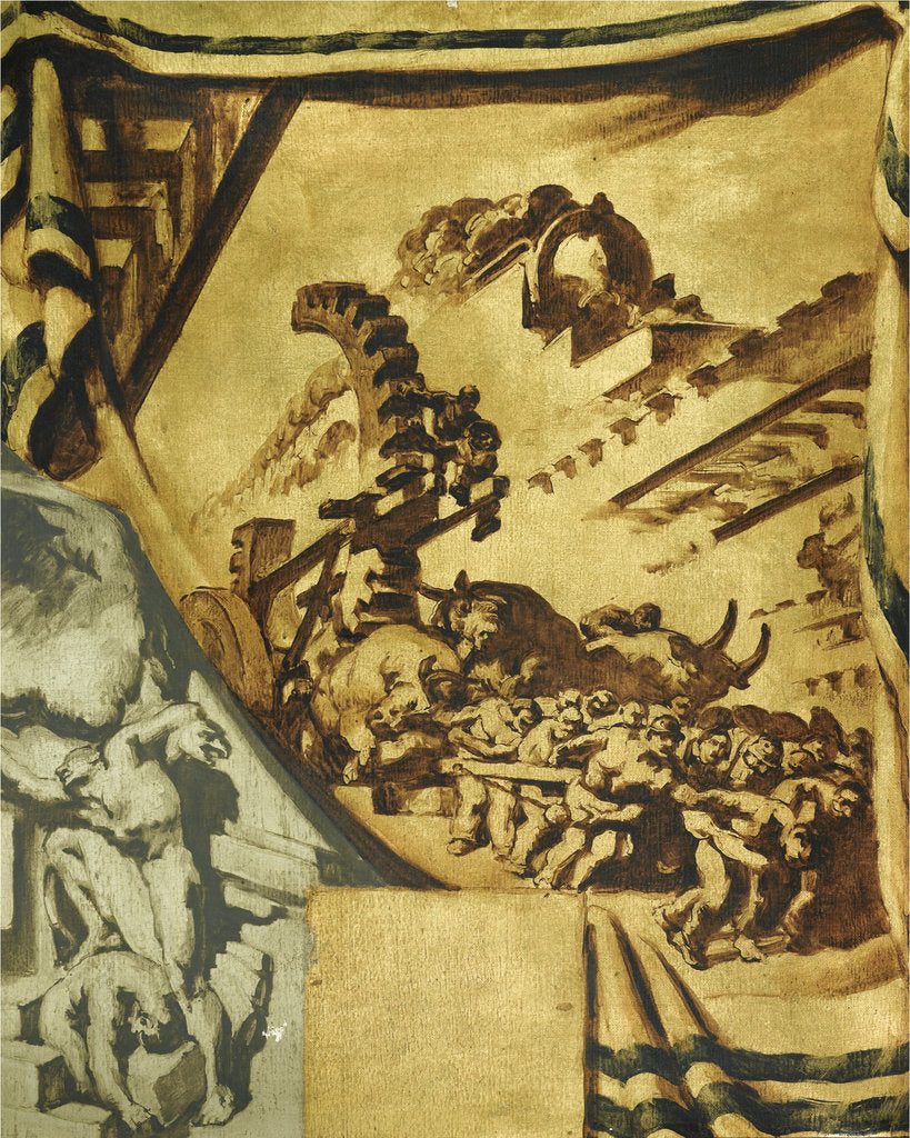 Detail of Intelligence, Industrial progress, Technological Progress, ca 1935 by Anonymous