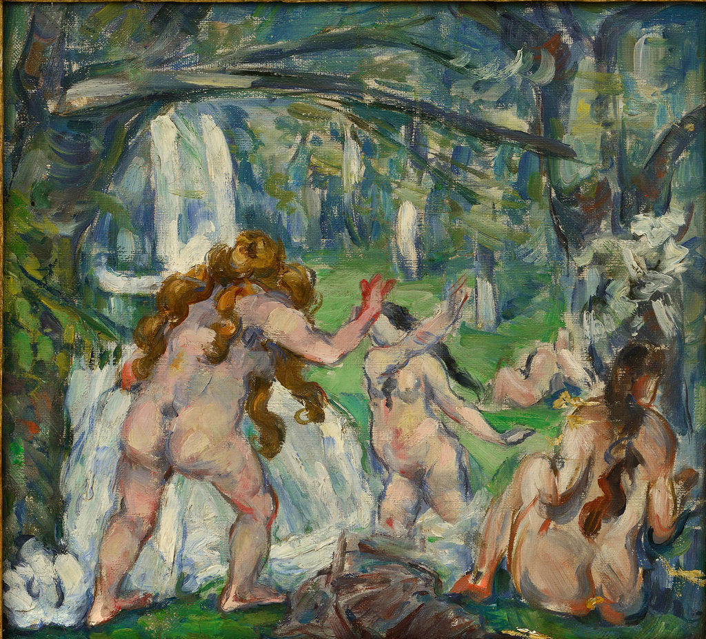 Detail of Three Bathers, c. 1875 by Anonymous