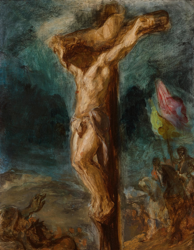 Detail of The Crucifixion, 1848 by Anonymous