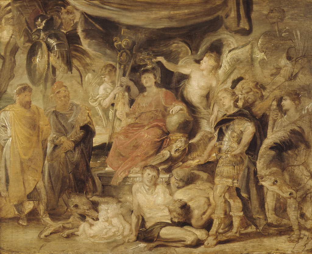 Detail of The Triumph of Rome, c. 1622 by Anonymous