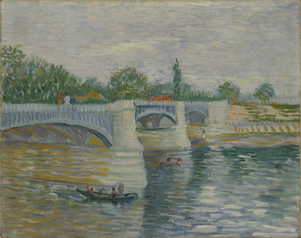 Detail of The Bridge at Courbevoie, 1887 by Anonymous