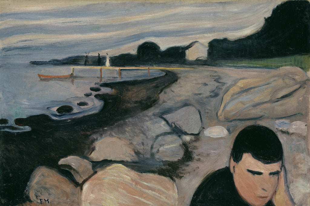 Detail of Melancholy, 1892 by Anonymous