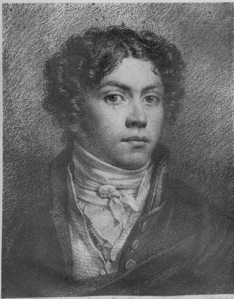 Detail of Self-portrait, 1811 by Anonymous