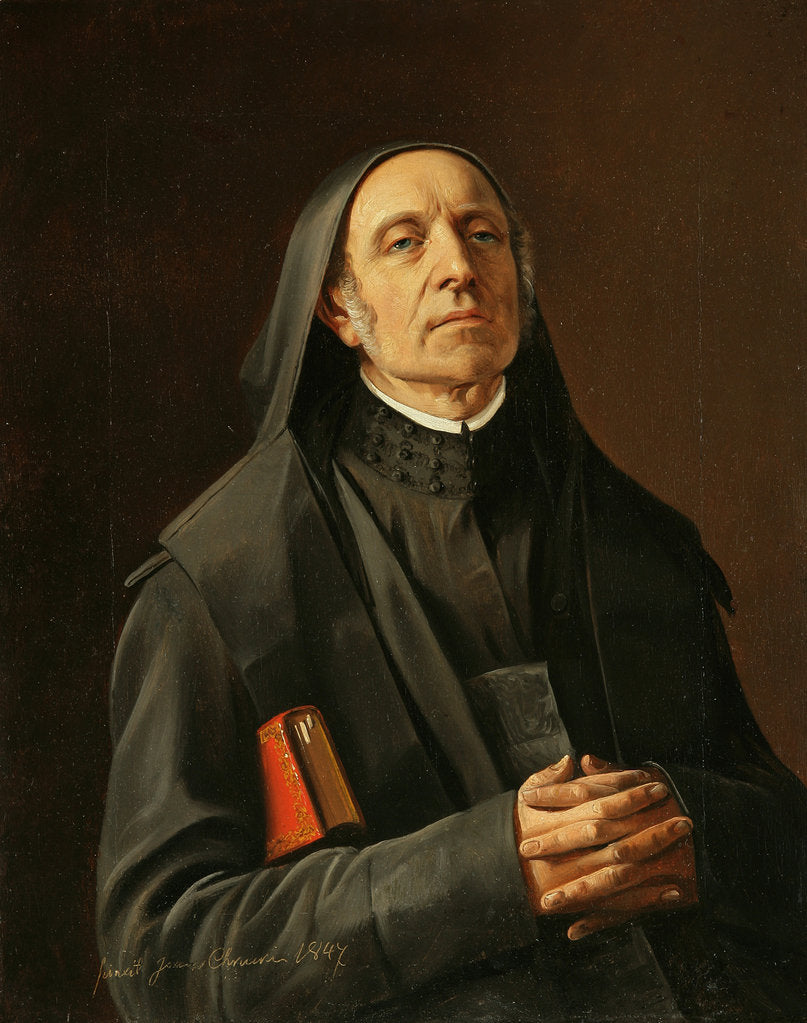 Detail of Portrait of Vikenti Lisowski, 1847 by Anonymous