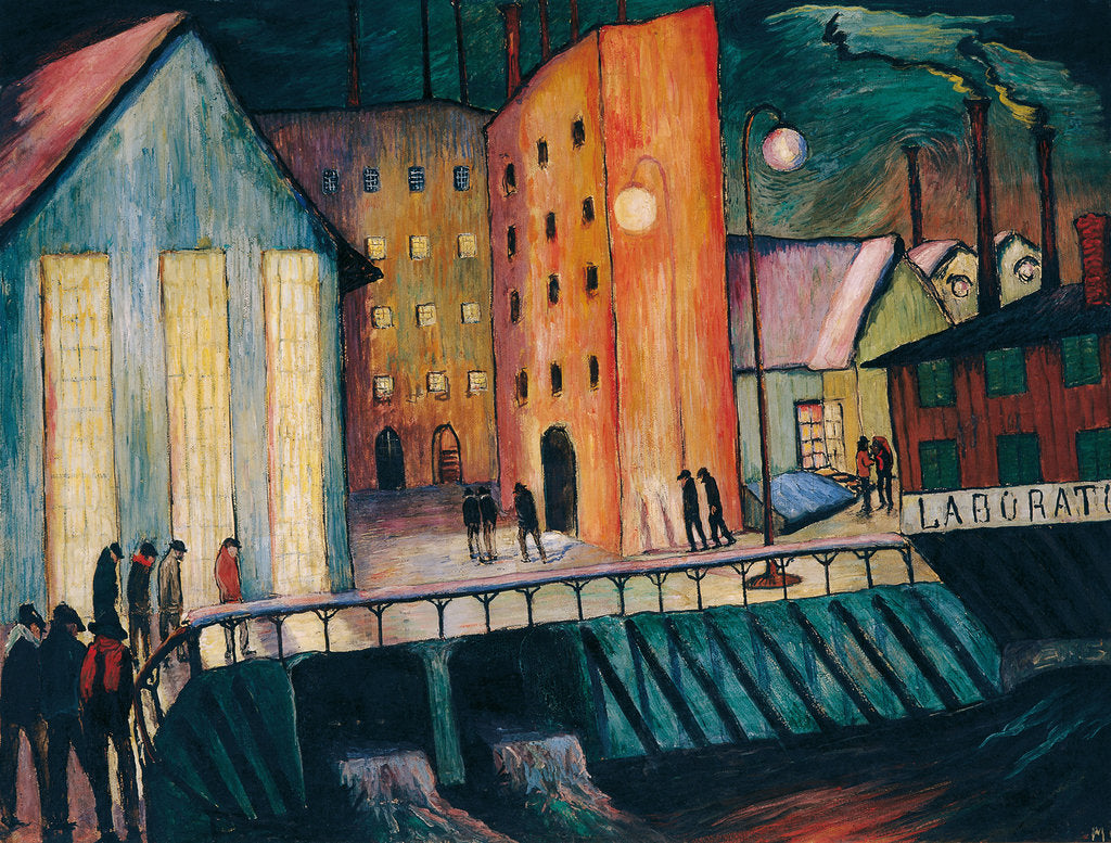 Detail of Night Shift, 1924 by Anonymous