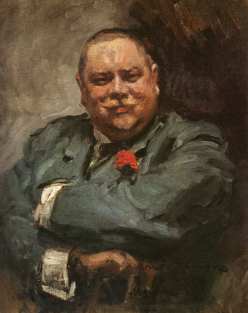 Detail of Portrait of Nikolai Dmitrievich Chichagov, 1902 by Anonymous