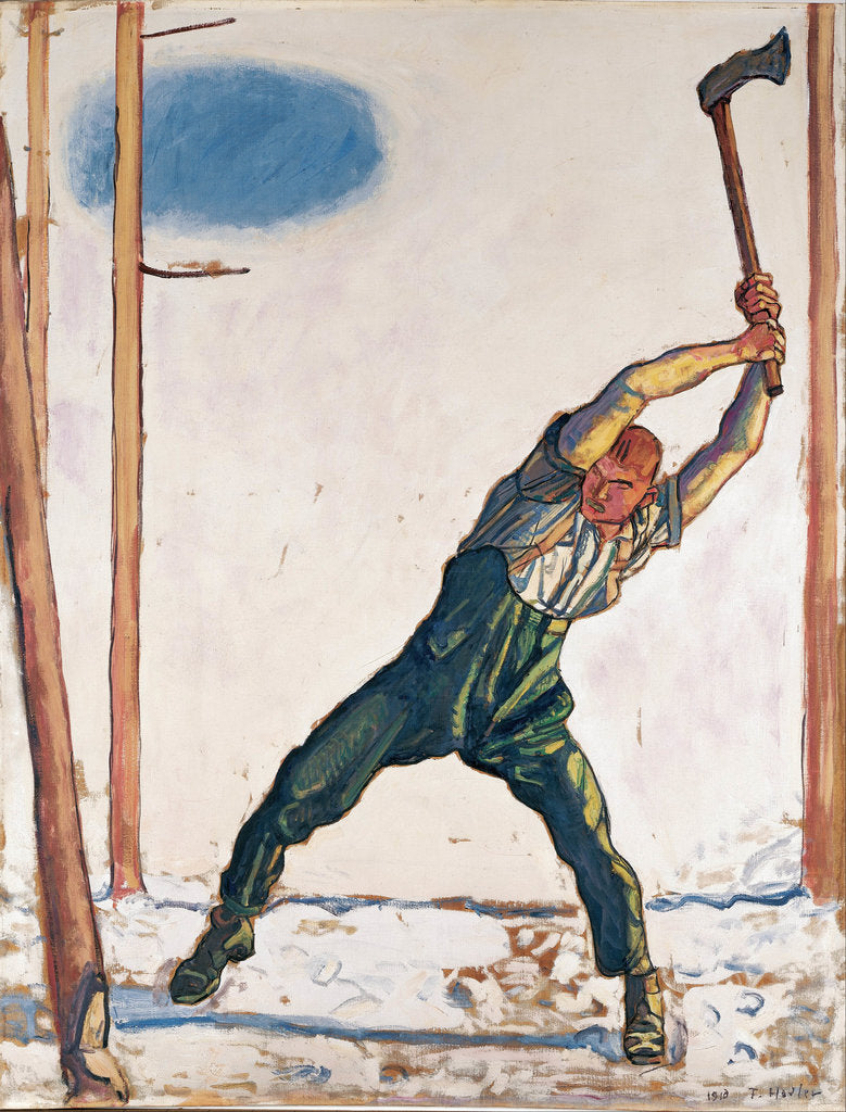 Detail of The Woodcutter, 1910 by Anonymous