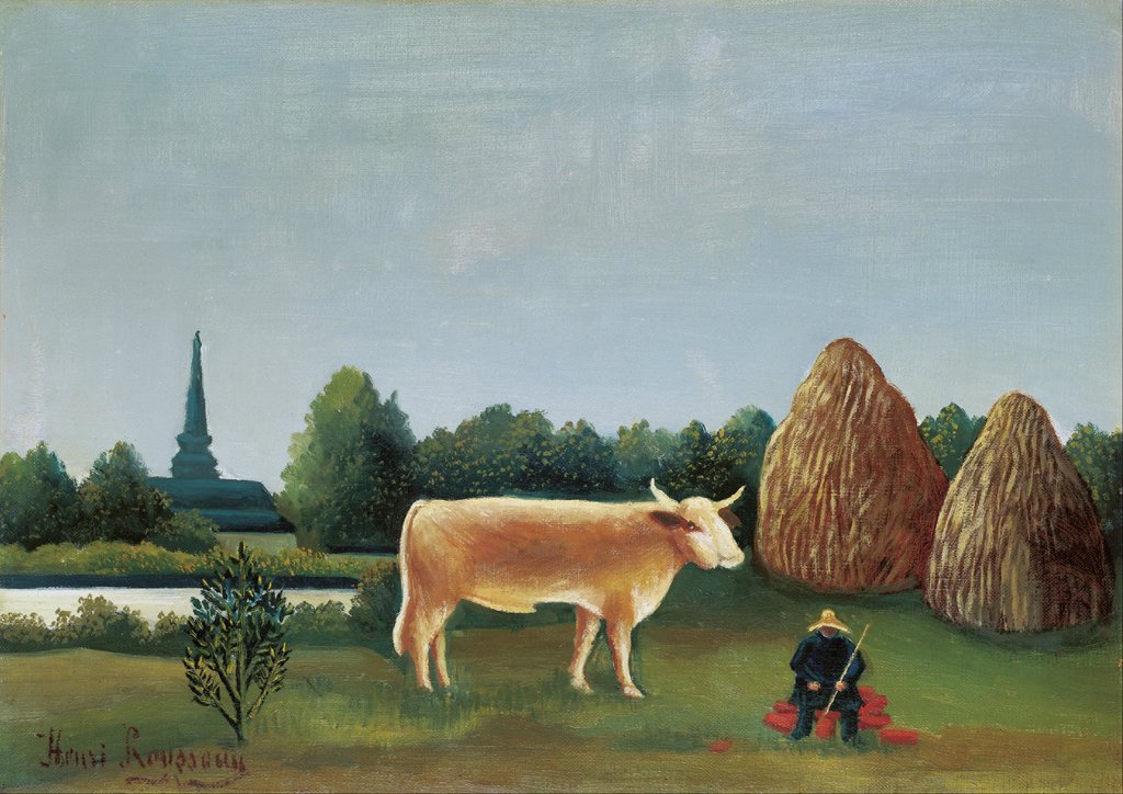 Detail of Scene in Bagneux on the Outskirts of Paris, 1909 by Anonymous