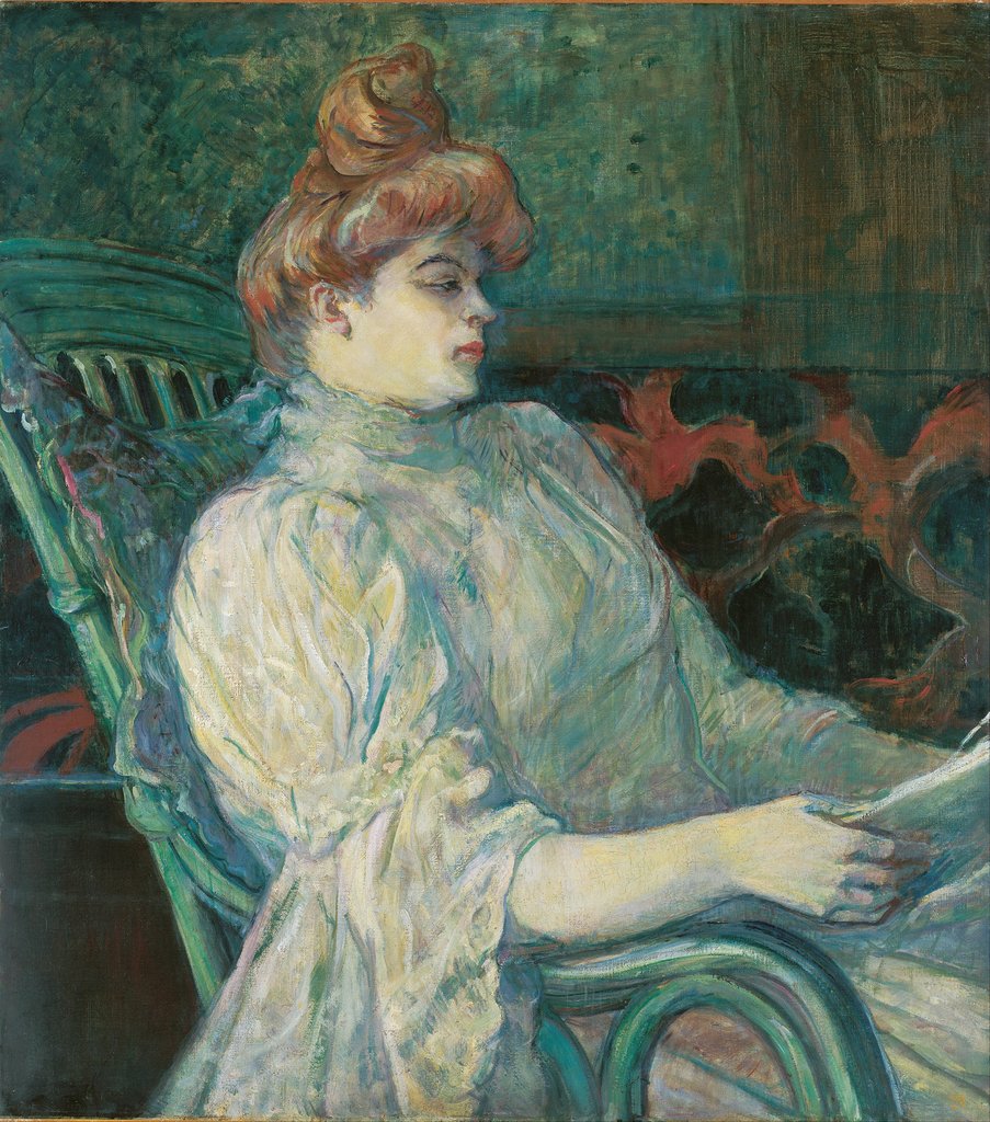 Detail of Madame Marthe X, in Bordeaux, 1900 by Anonymous