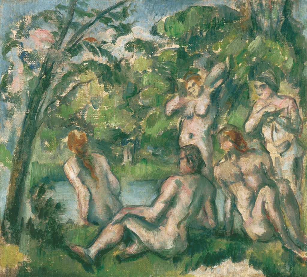 Detail of Bathers, 1884-1887 by Anonymous