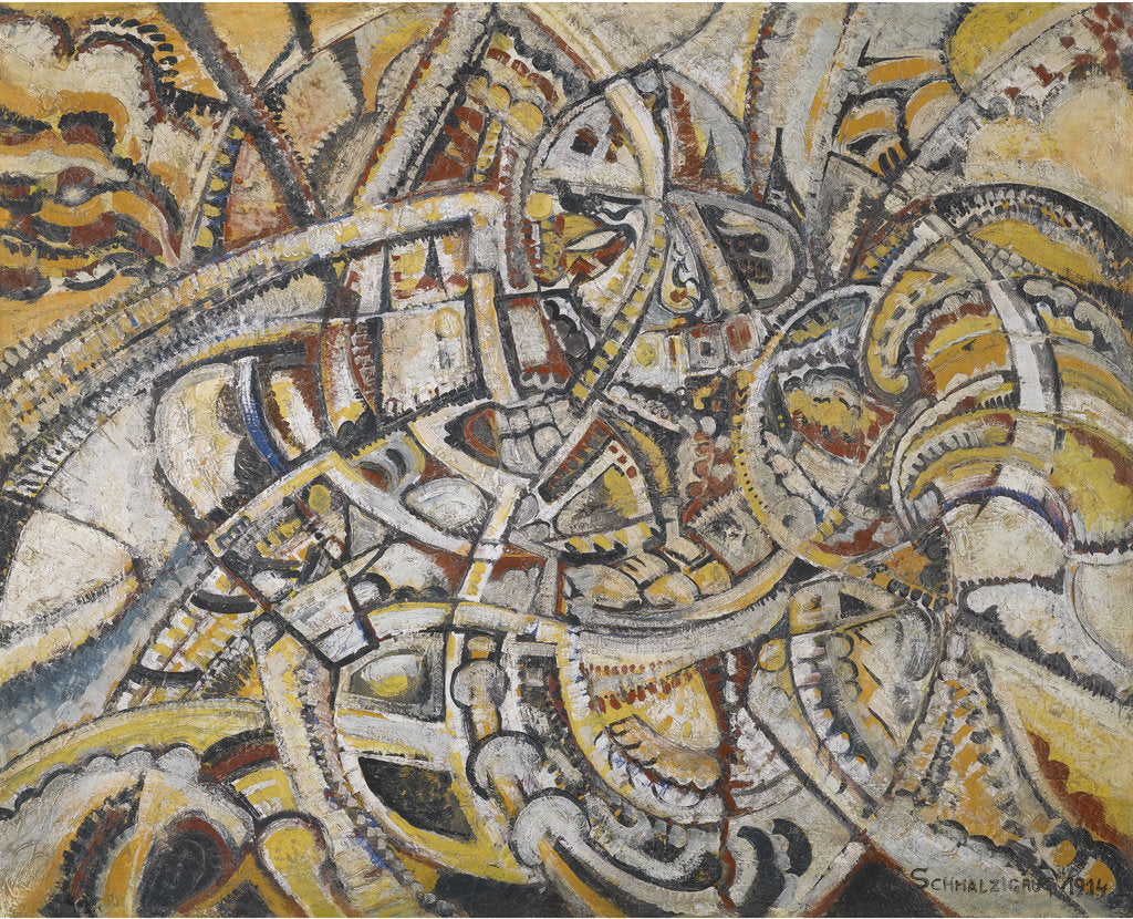 Detail of Composition Futuriste, 1914 by Anonymous