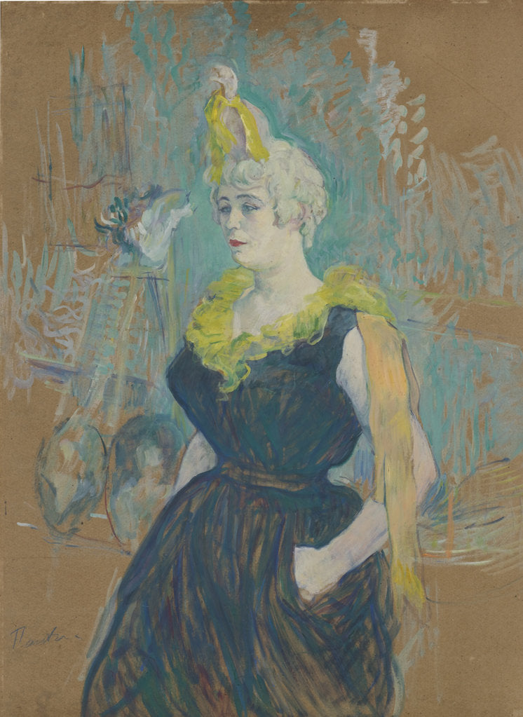 Detail of The Clownesse Cha-U-Kao, 1895 by Anonymous
