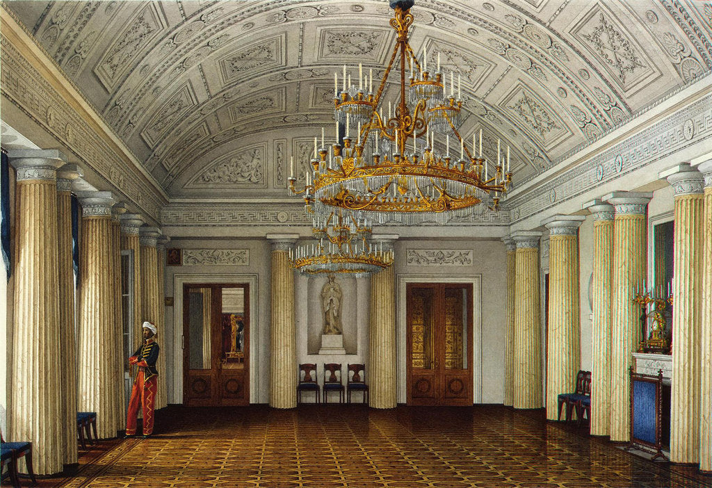 Detail of Interiors of the Winter Palace, The Arab Hall or Large Dining-Room, Mid of the 19th cen by Anonymous