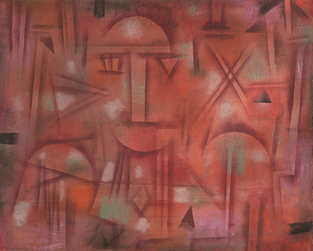 Detail of Physiognomic crystallisation, 1924 by Anonymous