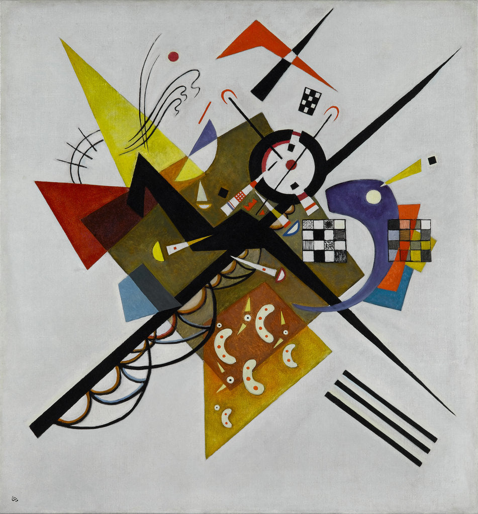 Detail of On White II, 1923 by Anonymous