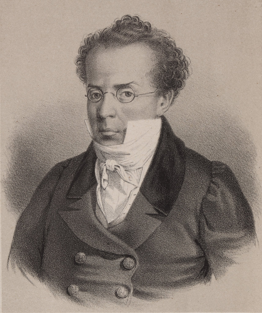 Detail of Portrait of Fyodor Fyodorovich Kokoshkin, c. 1840 by Anonymous