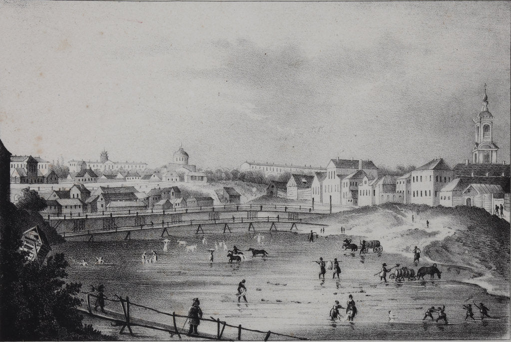 Detail of View of Oryol, 1830s by Anonymous