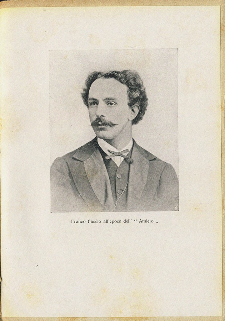 Detail of Franco Faccio during the time of Amleto by Anonymous