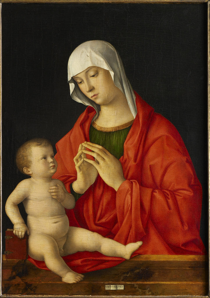 Detail of Madonna and Child, c. 1480-1485 by Anonymous