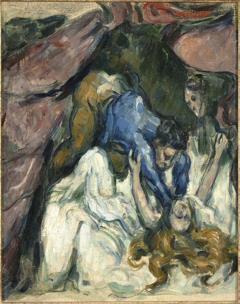 Detail of The Strangled Woman (Le Femme étranglée), c. 1876 by Anonymous