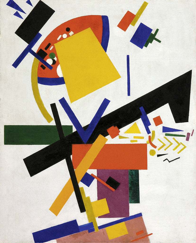 Detail of Suprematism, 1915 by Anonymous