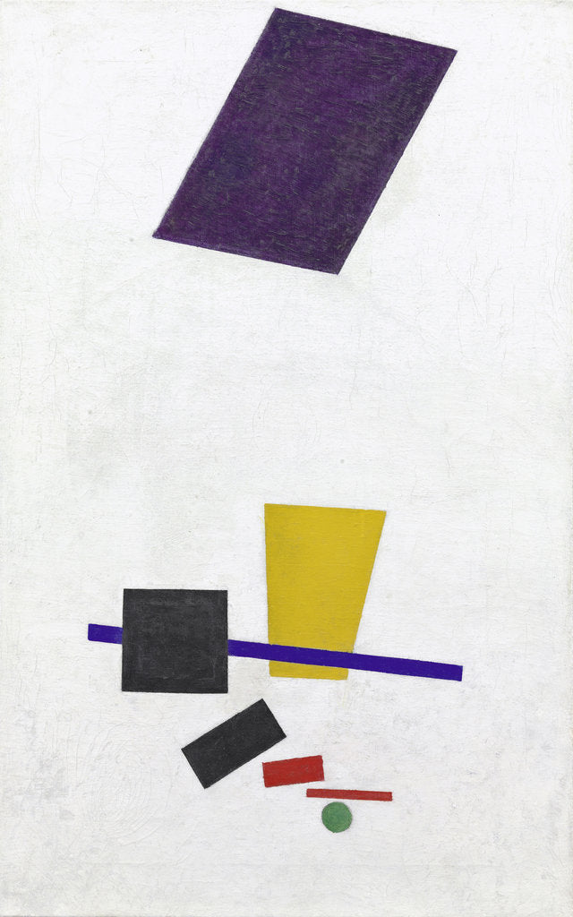 Detail of Painterly Realism of a Football Player - Color Masses in the 4th Dimension, 1915 by Anonymous