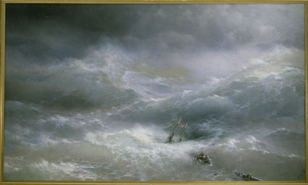 Detail of The Wave, 1889 by Anonymous