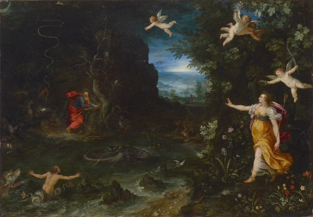 Detail of Allegory of Life (The Dream of Raphael), 1595 by Anonymous