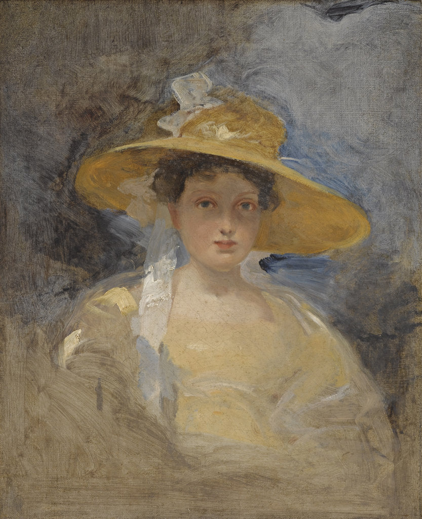 Detail of Portrait of Princess Victoria, future Queen Victoria, 1833 by Anonymous