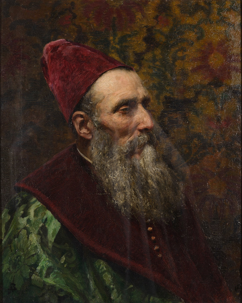 Detail of Portrait of a Venetian Doge, 1874 by Anonymous
