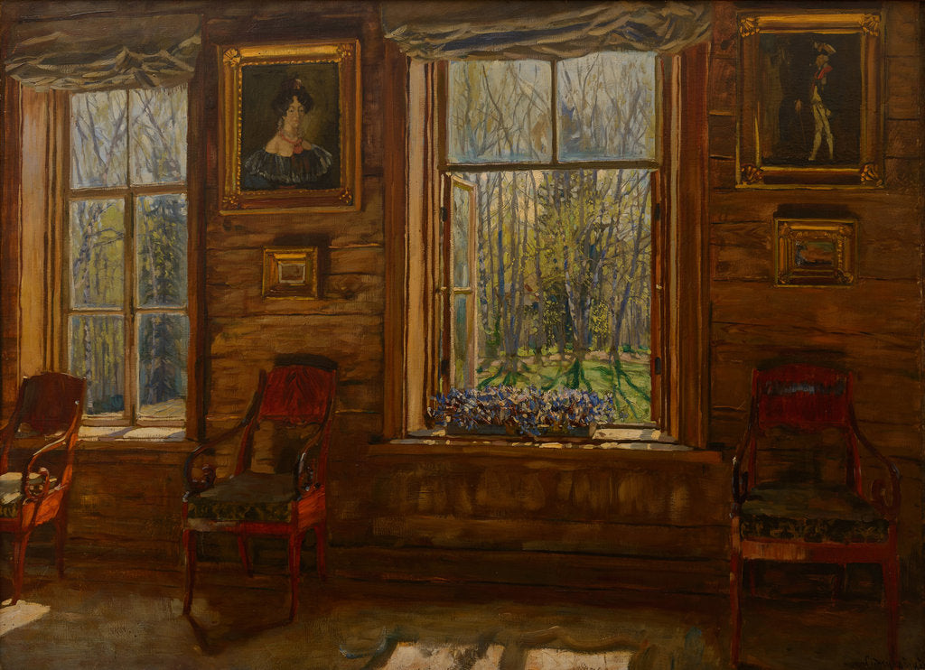 Detail of In an old house, 1912-1913 by Anonymous