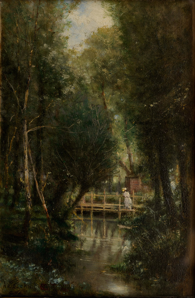 Detail of Veules, 1887 by Anonymous