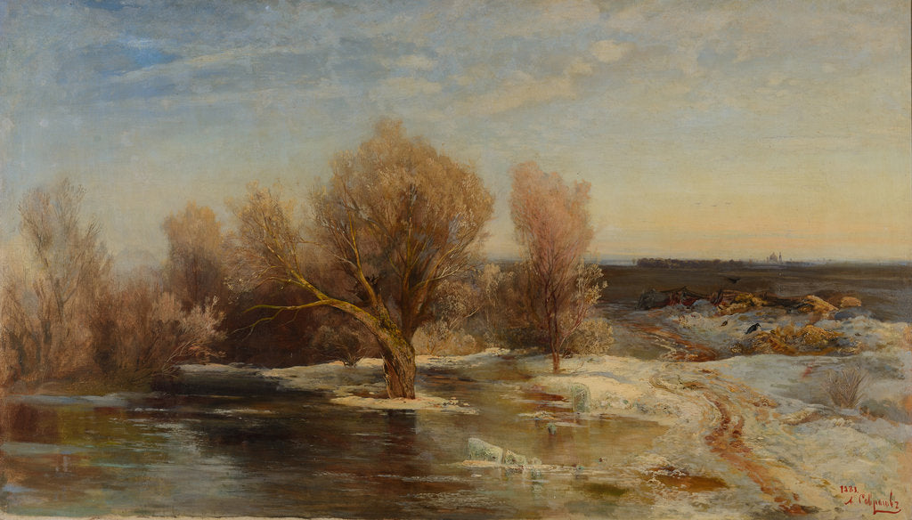 Detail of Spring, 1881 by Anonymous