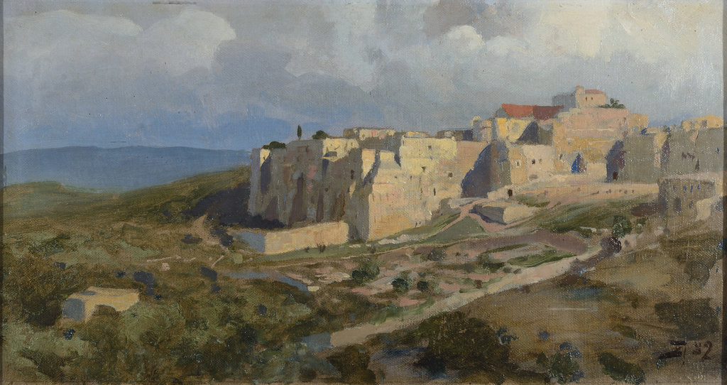 Detail of Bethlehem, 1882 by Anonymous