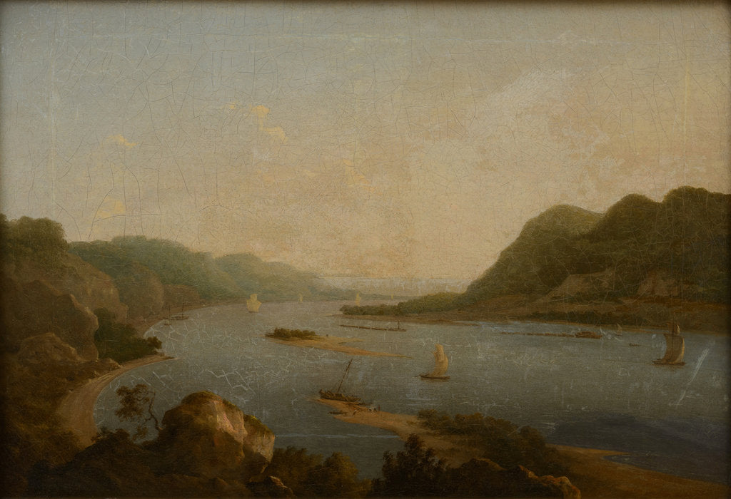 Detail of Zhiguli on the Volga River, First half of the 19th cent by Anonymous