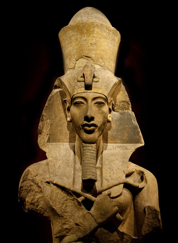 Detail of Statue of Akhenaten by Anonymous