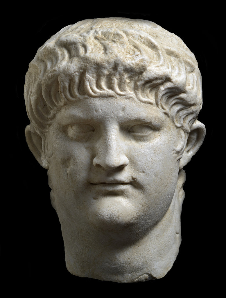 Portrait bust of Nero by Anonymous