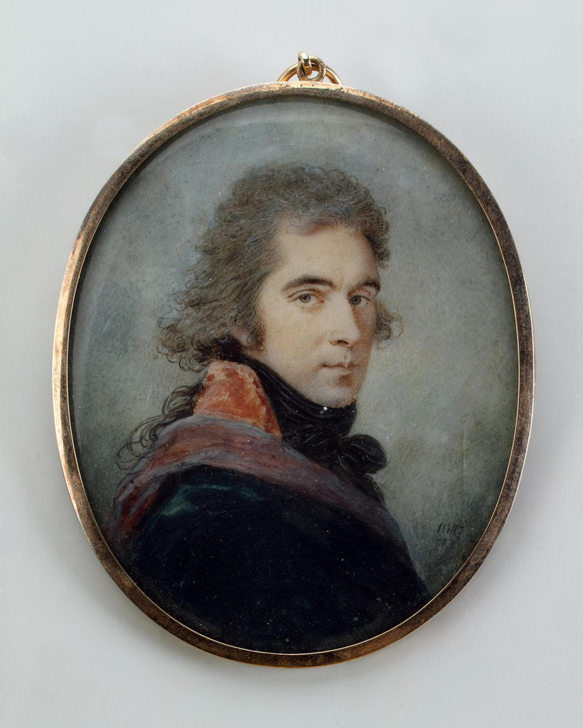 Detail of Portrait of Prince Ivan Ivanovich Baryatinsky by Anonymous