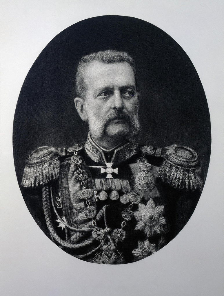 Detail of Portrait of Grand Duke Vladimir Alexandrovich of Russia by Anonymous