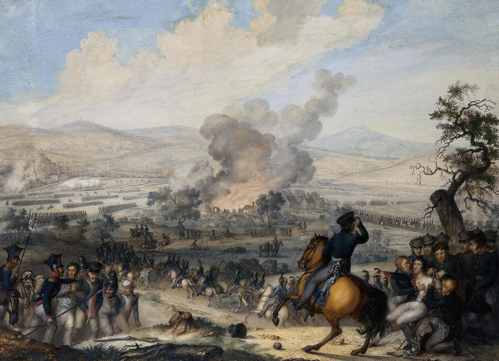 Detail of The Battle of Kulm on 30 August 1813 by Anonymous