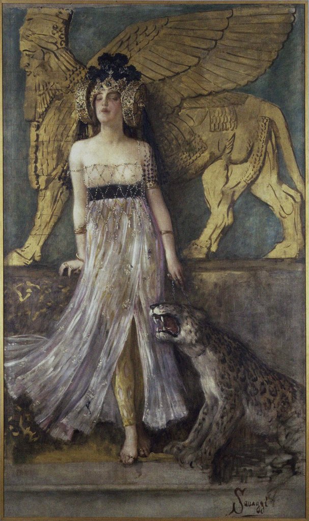 Detail of Regina Semiramide by Anonymous